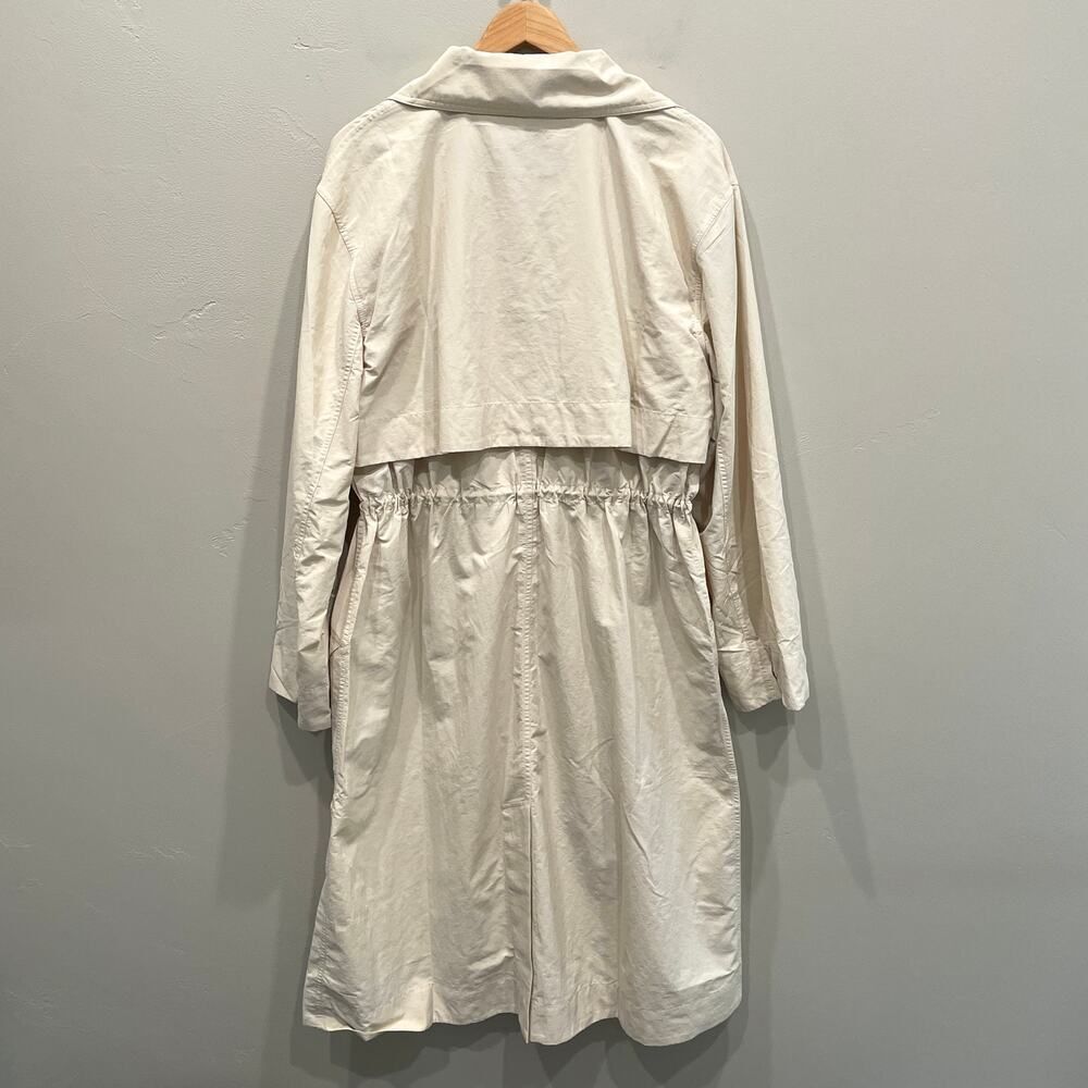 NWT Athleta Luna Trench Coat in Dune - Size: Medium - Picture 4 of 11